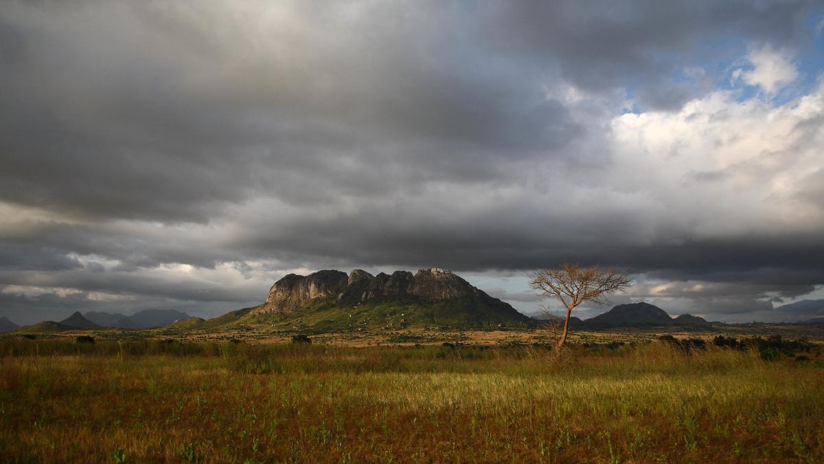 Landscape in central Malawi